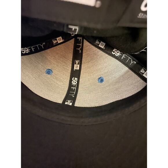 Hickory Crawdads New Era Authentic SZ 6 3/4 59FIFTY Hat Cap Blue - Picture 9 of 9